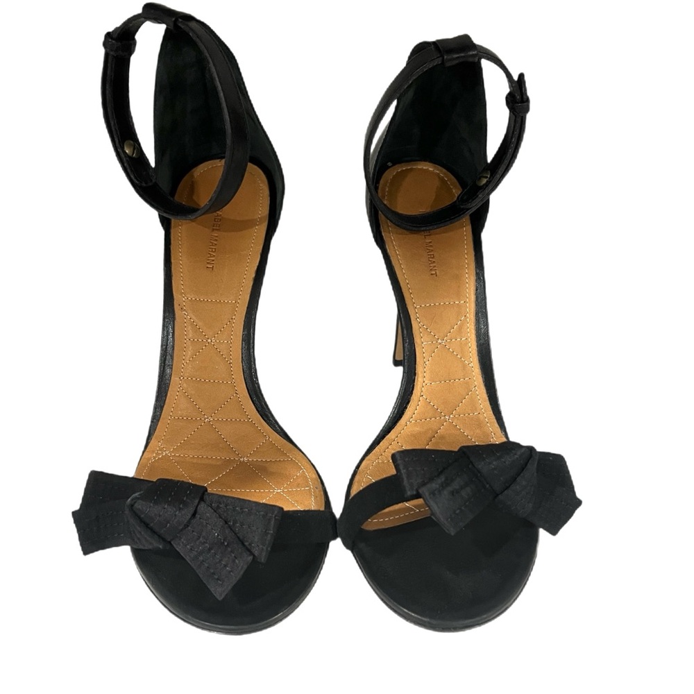 ISABEL MARANT
Leather Bow Accents Sandals